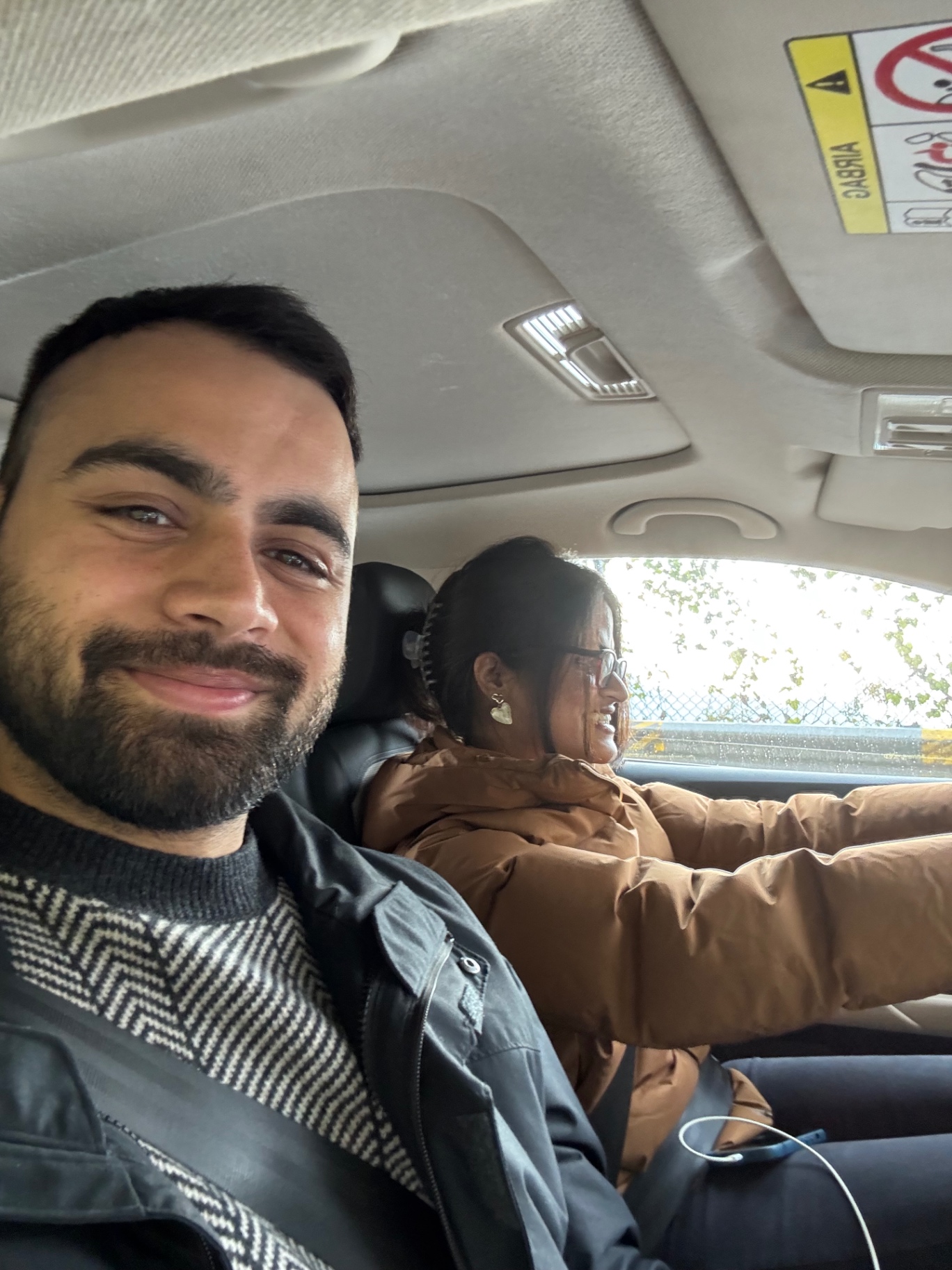On the road